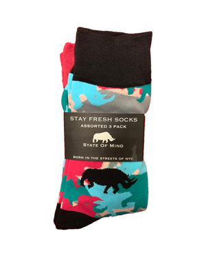 Stay Fresh 3-Pack Sock Bundle